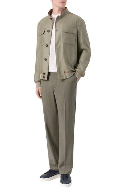 Шерстяные брюки STEFANO RICCI, арт. M8T61R0020/T7750, фото 2