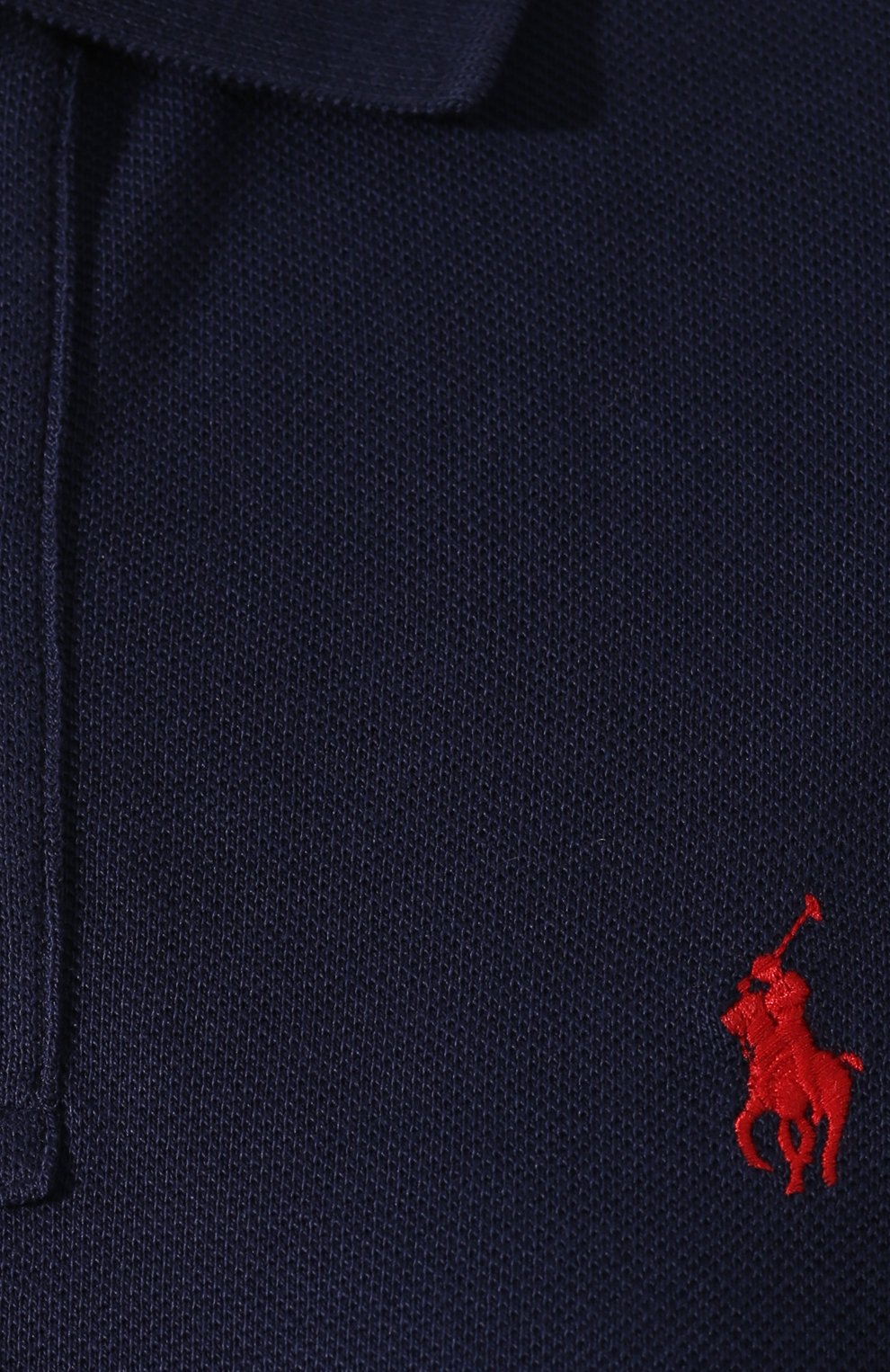 Хлопковое платье POLO RALPH LAUREN темно-синего цвета по цене 16250 руб., арт. 211780107, фото 5 Хлопковое платье POLO RALPH LAUREN, арт. 211780107, фото 5