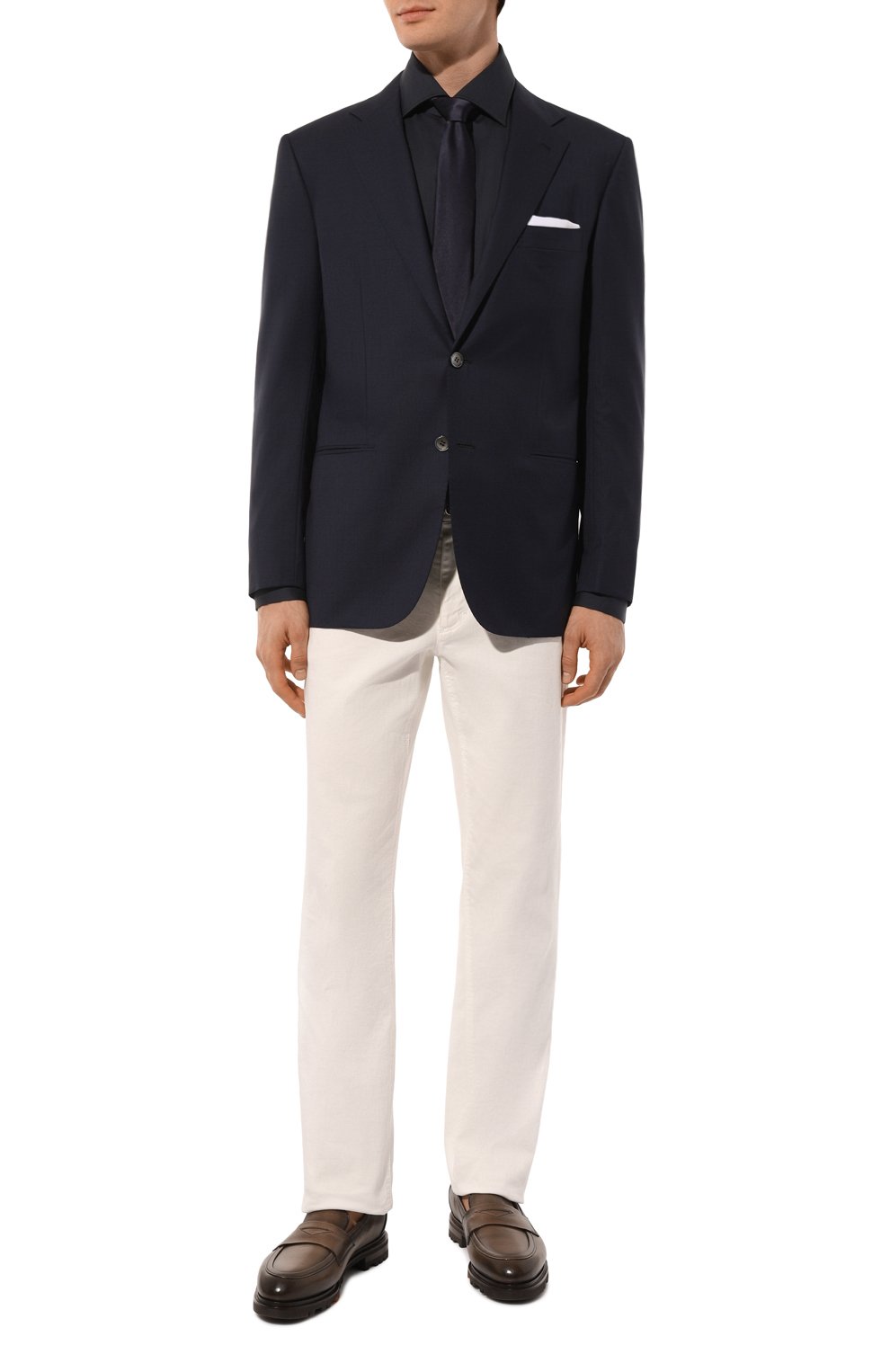 Хлопковая сорочка KITON, арт. UCIH0909506, фото 2