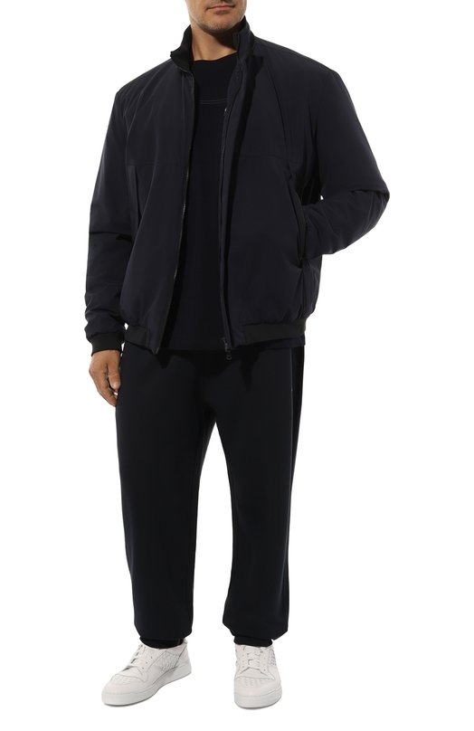 Хлопковая футболка Paul&Shark 14311651/3XL Синий  14311651/3XL Фото 2