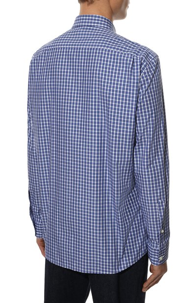 Хлопковая рубашка ZEGNA, арт. UZX09/SAL2, фото 4