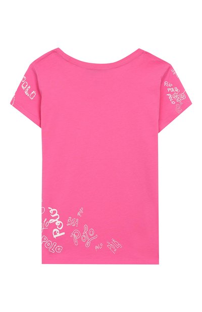 Хлопковая футболка POLO RALPH LAUREN, арт. 311735829, фото 2