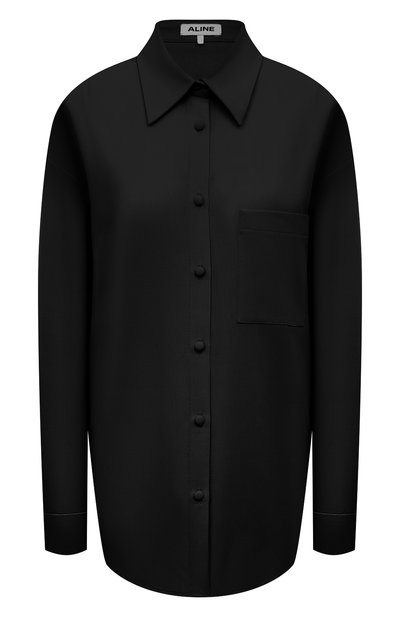 Рубашка из хлопка и вискозы ALINE, арт. AL070601, фото 1