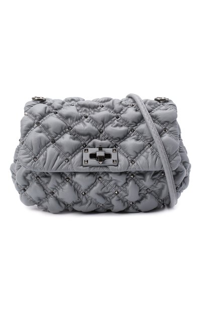 Сумка VALENTINO серого цвета по цене 254500 руб., арт. UW0B0H78/EFZ, фото 5 Сумка VALENTINO, арт. UW0B0H78/EFZ, фото 5