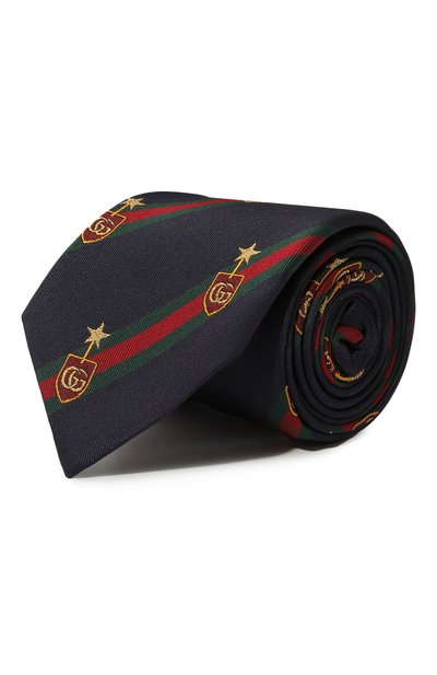 Мужской шелковый галстук GUCCI, арт. 521716 4B744