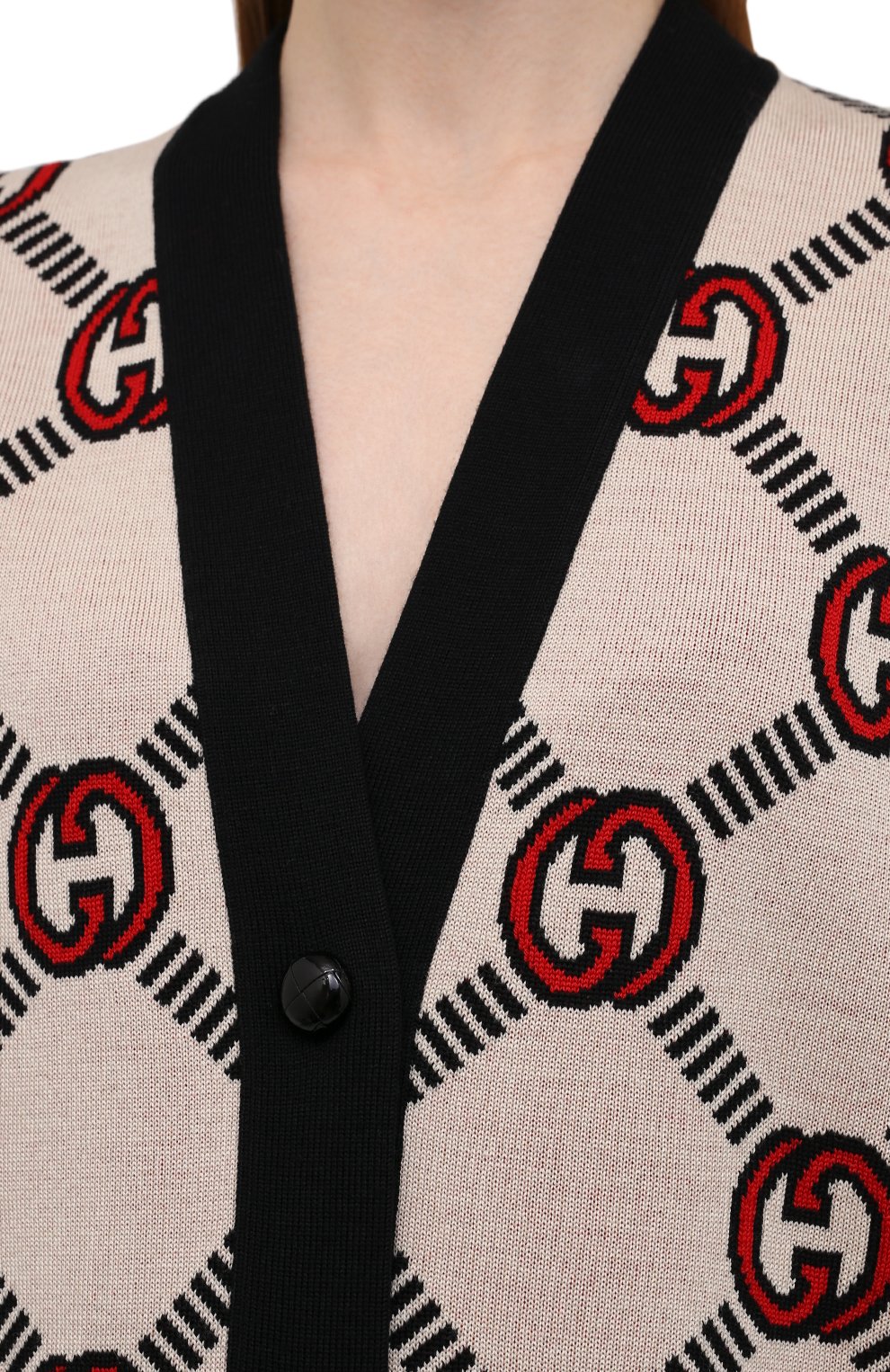 Шерстяной кардиган GUCCI, арт. 678308/XKB7T, фото 5