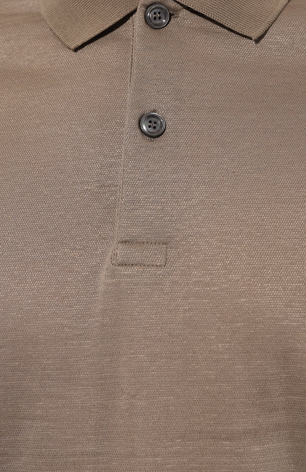 Поло изо льна и хлопка KITON, арт. UMK0234, фото 5