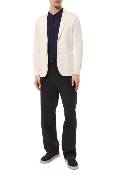 Замшевые слипоны ROBERTO CAVALLI, арт. 18754 A, фото 2