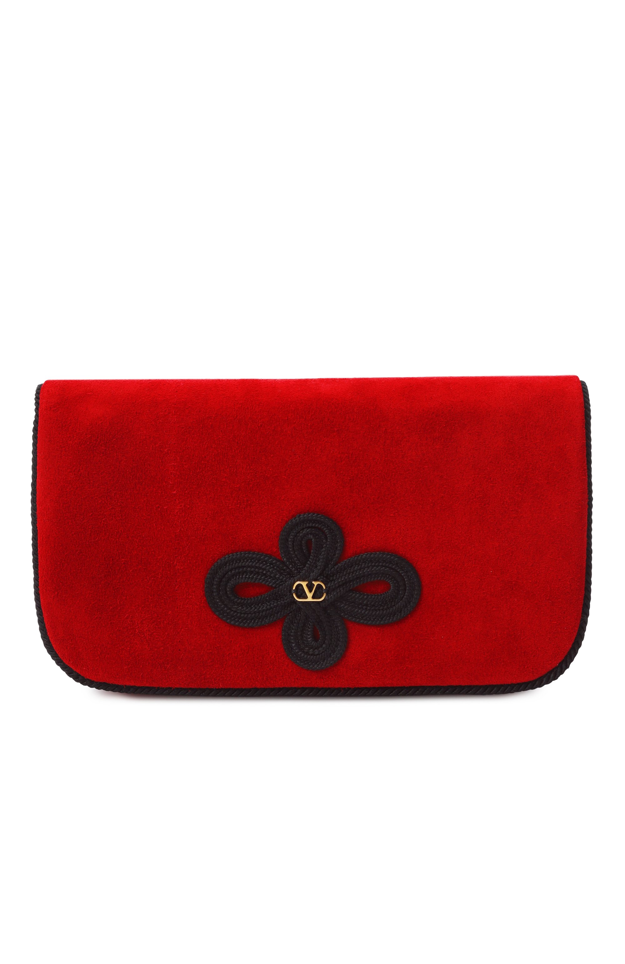 Сумка sans fin mini VALENTINO красного цвета по цене 136000 руб., арт. 8W2P0AX3/QVW, фото 1 Сумка sans fin mini VALENTINO, арт. 8W2P0AX3/QVW, фото 1