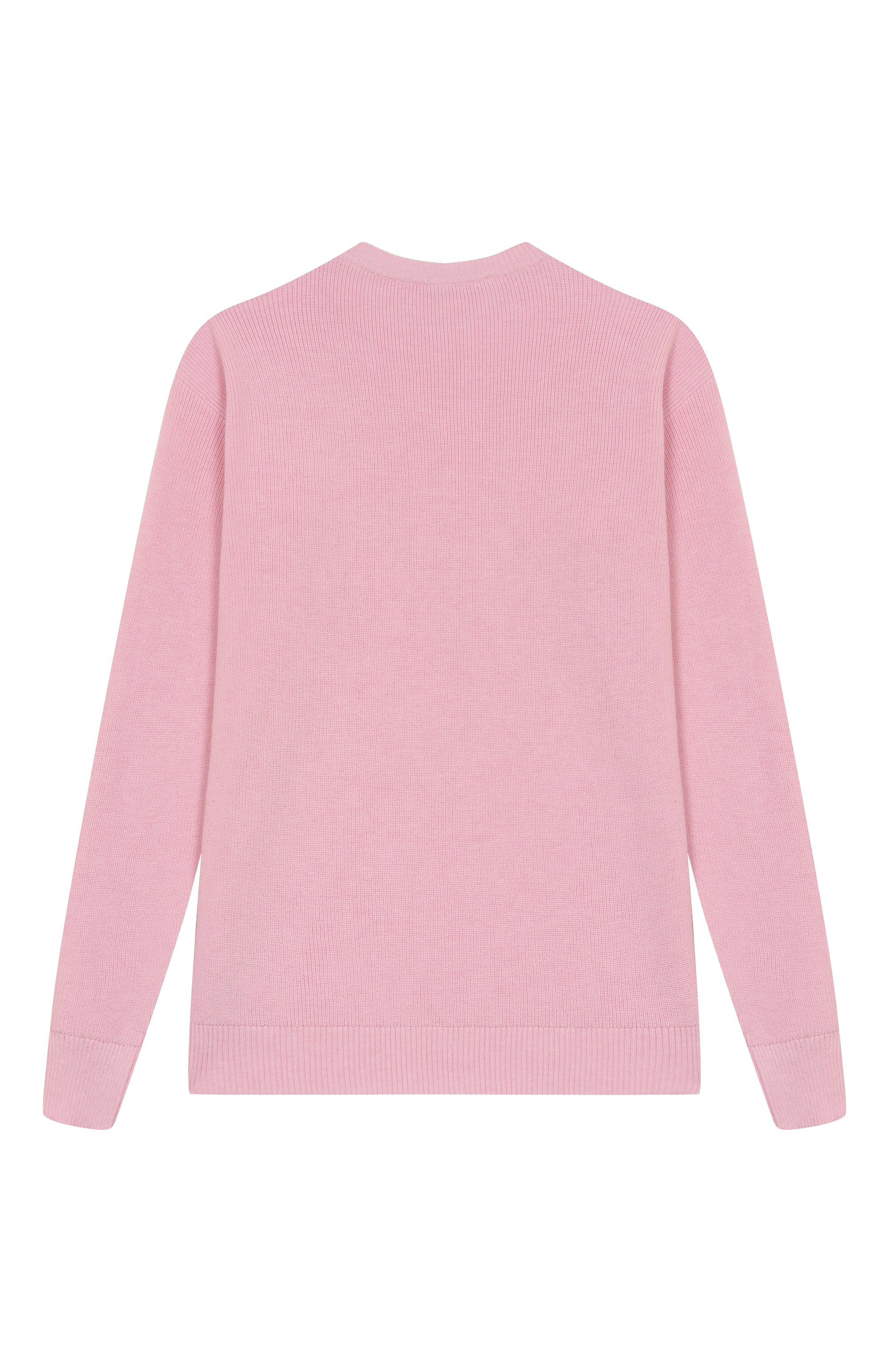 Пуловер из хлопка и шерсти BLUMARINE, арт. BFMA016C/FL011/14-16A, фото 2