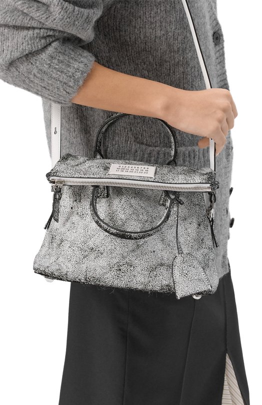 Сумка 5AC Loved to Death mini Maison Margiela SB1WG0075/P8568 Серый  SB1WG0075/P8568 Фото 2