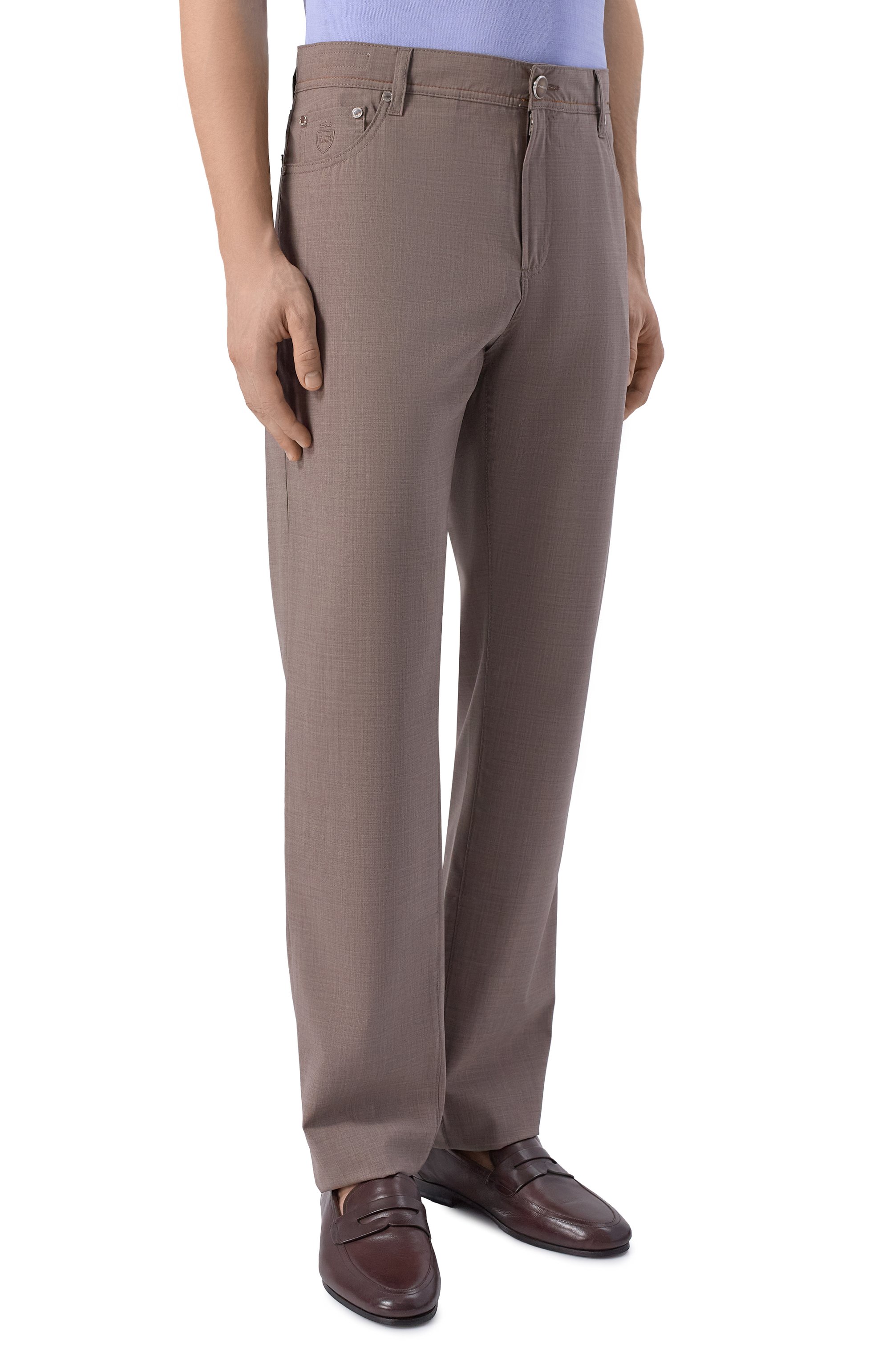 Шерстяные брюки RICHARD J. BROWN, арт. R0MA RZ/T83, фото 3