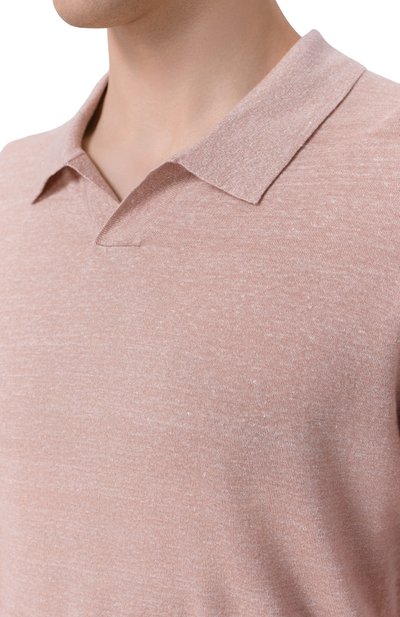 Поло из шерсти и льна 12 STOREEZ, арт. 137720, фото 5