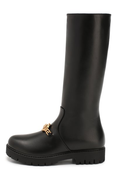 Кожаные сапоги VERSACE, арт. YHF00011/YB00060/30-33, фото 2