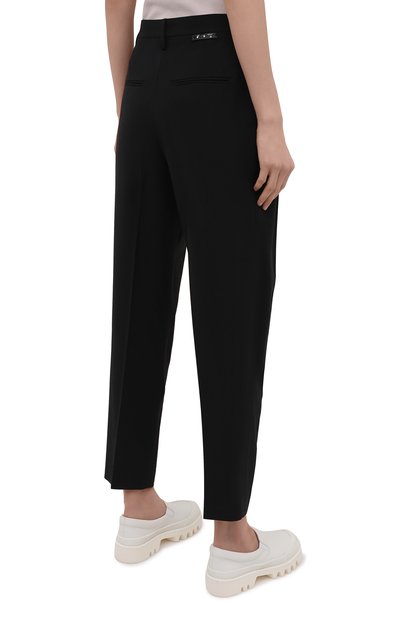 Брюки OFF-WHITE черного цвета по цене 63150 руб., арт. 0WCA129S21FAB001, фото 4 Брюки OFF-WHITE, арт. 0WCA129S21FAB001, фото 4