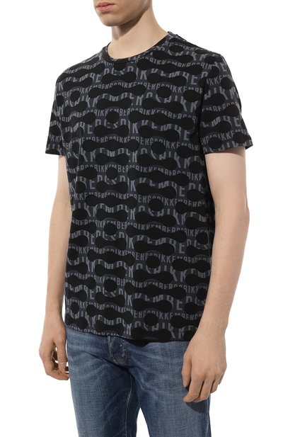 Хлопковая футболка DIRK BIKKEMBERGS, арт. PBMT0256, фото 3