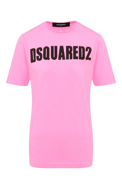 Женская хлопковая футболка DSQUARED2, арт. S72GD0147/S21600