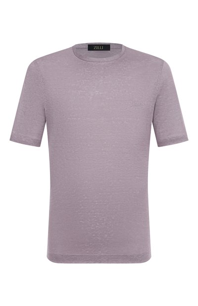 Льняная футболка ZILLI, арт. TSR02AM0800VNI000, фото 1