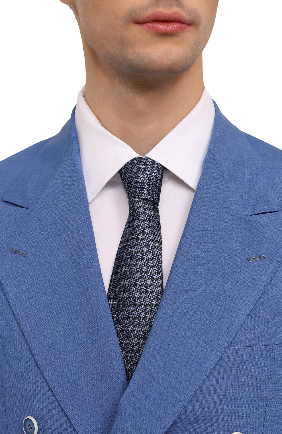 Шелковый галстук CANALI, арт. 18/HJ04135, фото 2