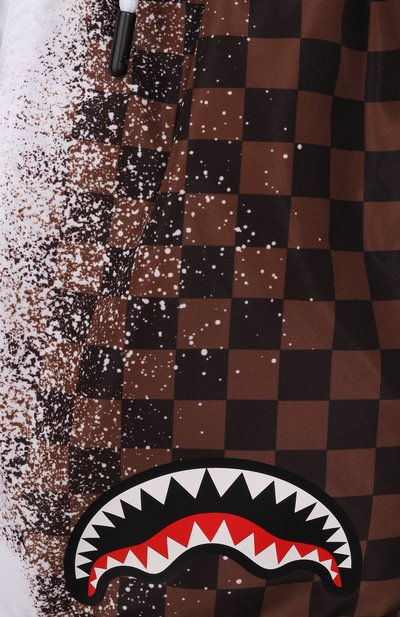 Плавки-шорты SPRAYGROUND, арт. SPY1469WHT/SPRAY SHARK IN PARIS BR0WN SWIM TRUNKS, фото 3