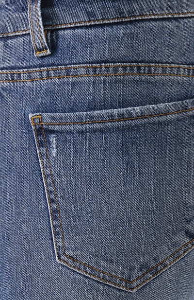 Джинсовые шорты TWO WOMEN IN THE WORLD голубого цвета по цене 18400 руб., арт. ELIYA/UVYJ6, фото 5 Джинсовые шорты TWO WOMEN IN THE WORLD, арт. ELIYA/UVYJ6, фото 5