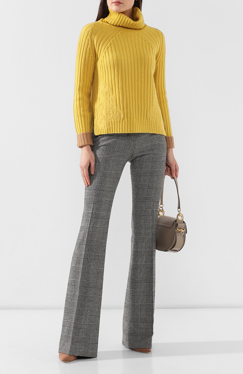 Свитер из смеси шерсти и кашемира ERMANNO ERMANNO SCERVINO, арт. 45T MG31 DEG, фото 2