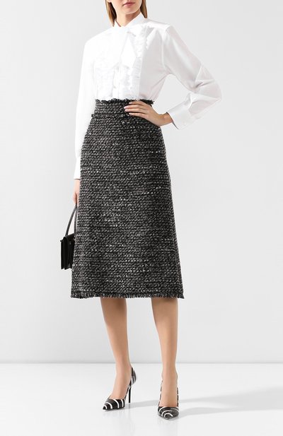 Хлопковая рубашка DOLCE & GABBANA, арт. F5L34T/FU5K9, фото 2