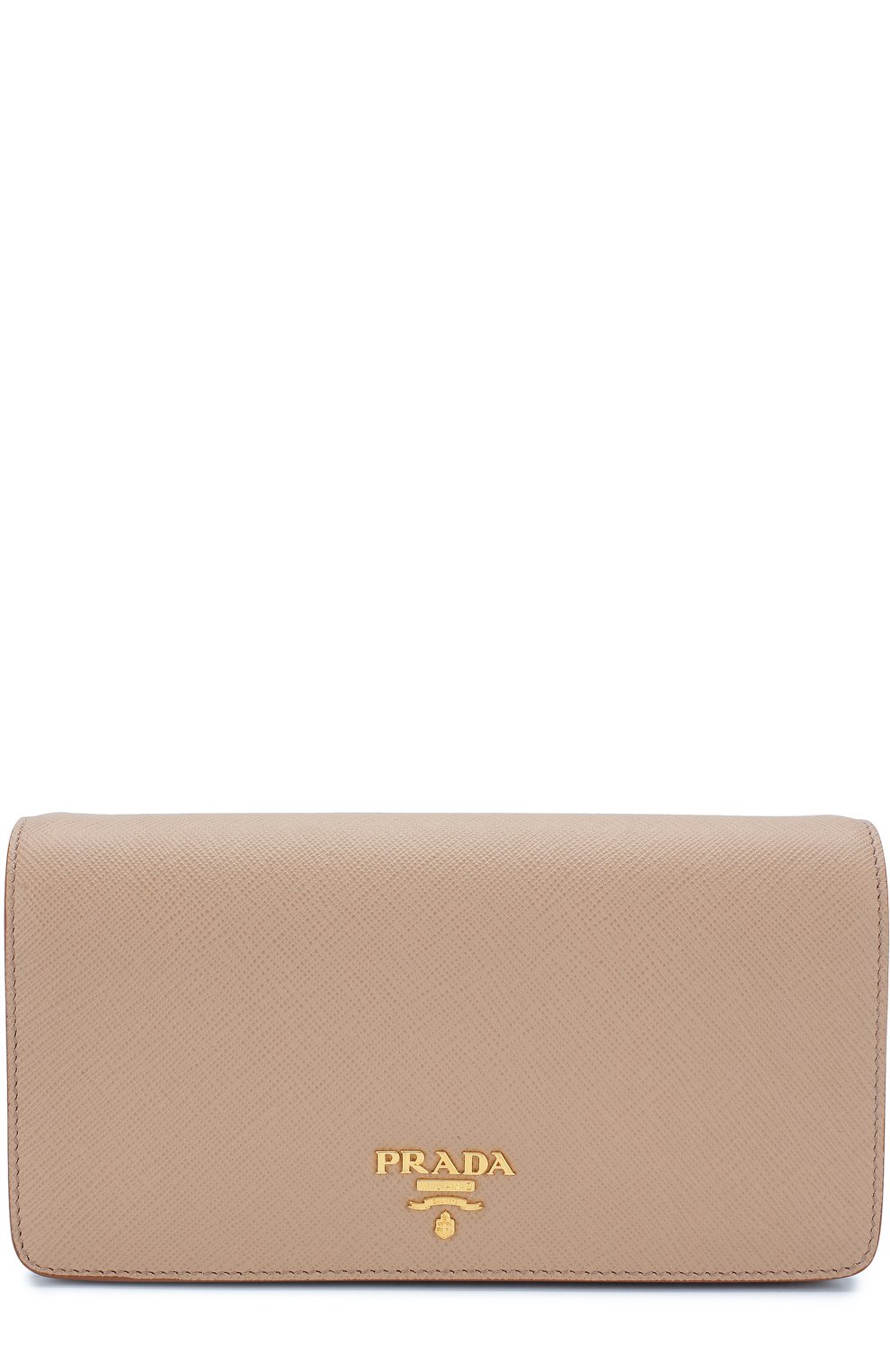 Кожаный кошелек на цепочке с логотипом бренда PRADA, арт. 1ZH029-QWA-F0770, фото 1