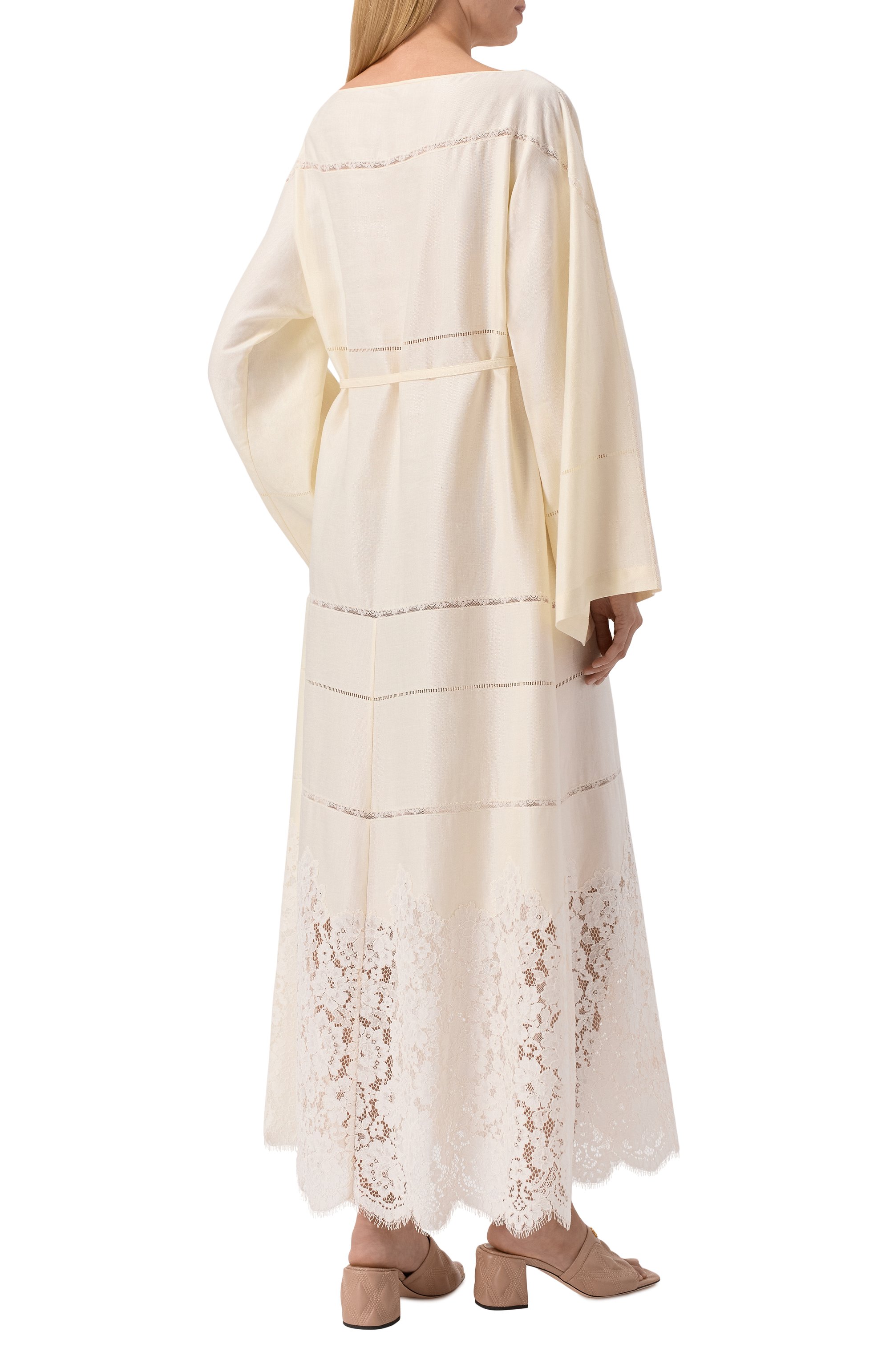 Платье изо льна и шелка MVST, арт. 25E/X2P/0/H021/5546, фото 4