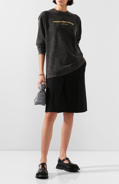Хлопковый лонгслив ALEXANDER WANG, арт. 1CC1201031, фото 2