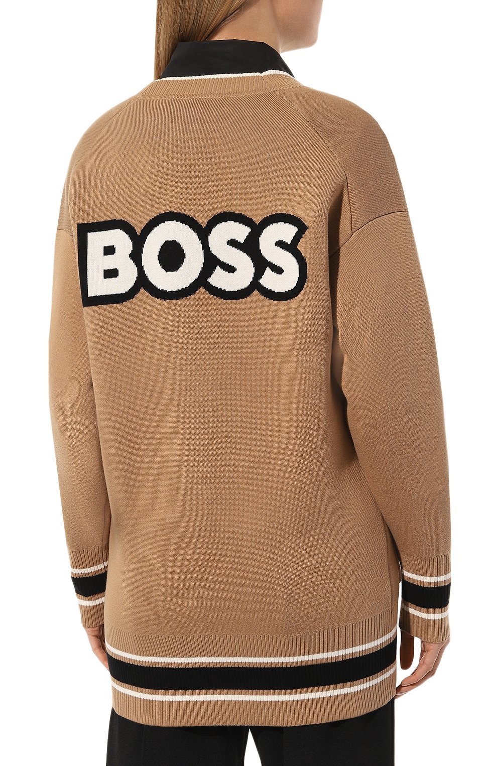 Хлопковый кардиган BOSS, арт. 50489676, фото 4