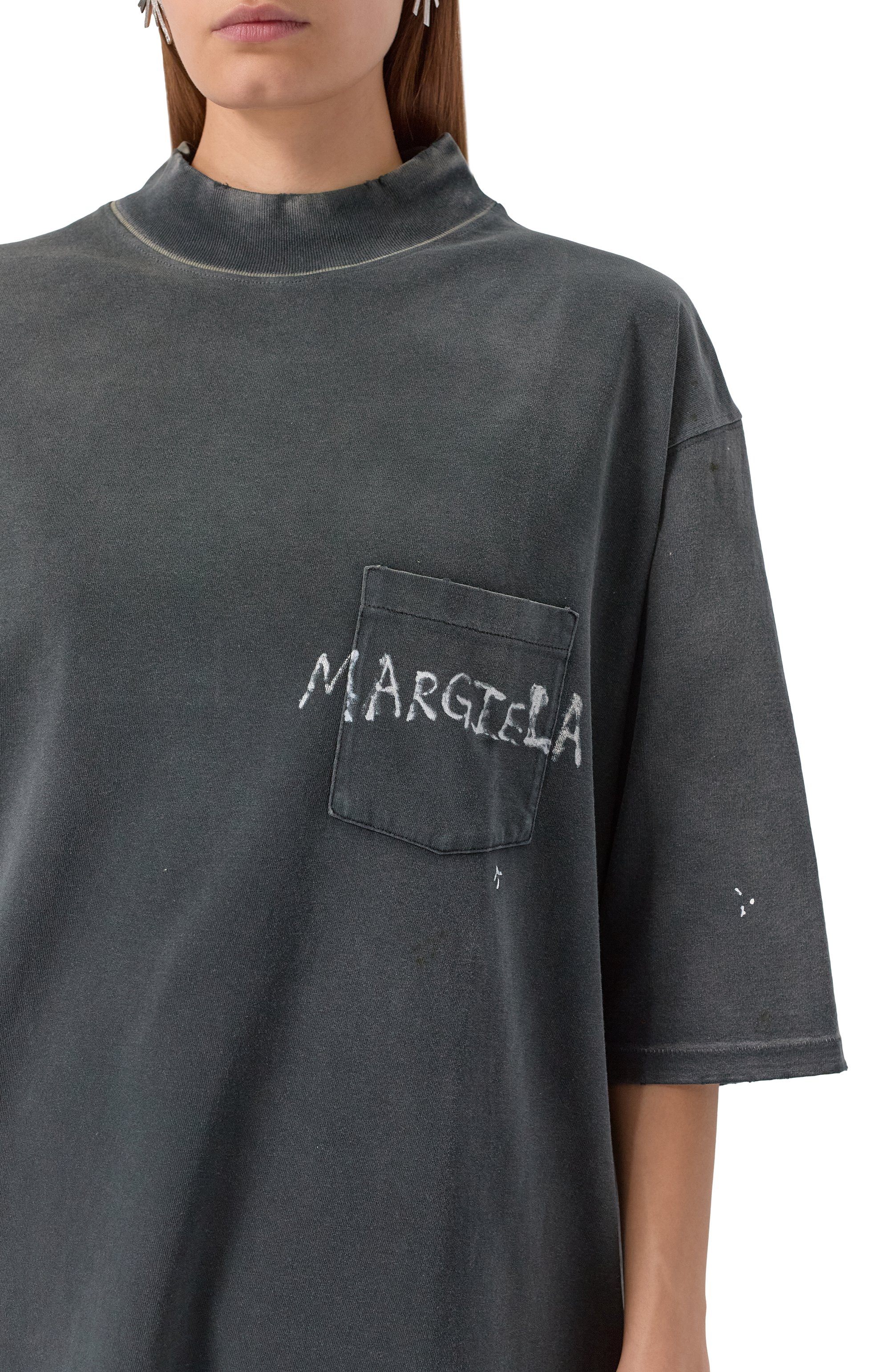 Хлопковая футболка MAISON MARGIELA, арт. S50GC0714/S24567, фото 9