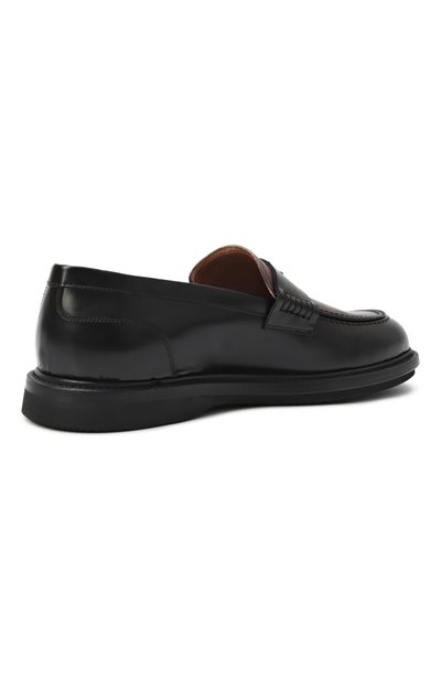 Кожаные пенни-лоферы PANTANETTI, арт. 19041B/SLIDE+SHELBY, фото 5