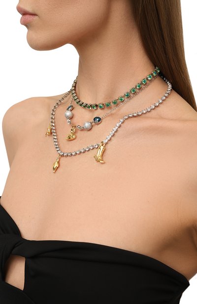 Колье MARNI разноцветного цвета по цене 59950 руб., арт. C0MV0441A0 S2000, фото 2 Колье MARNI, арт. C0MV0441A0 S2000, фото 2