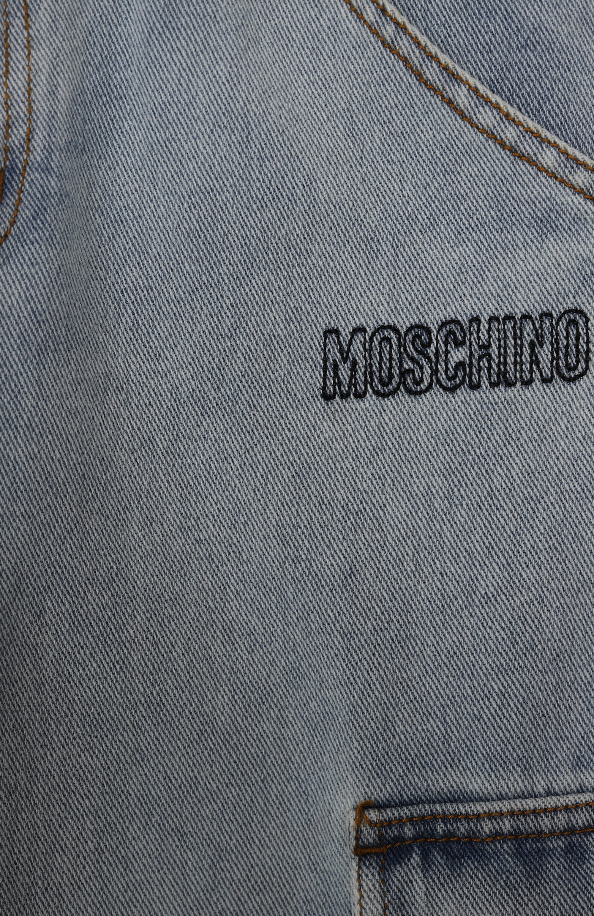 Джинсы MOSCHINO, арт. HUP08H/L0E37/10-14, фото 3