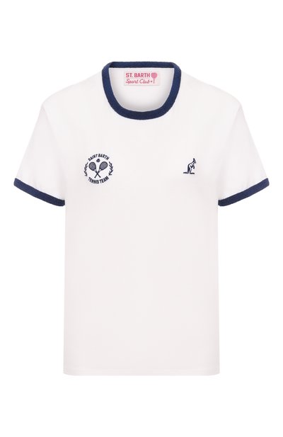 Женская хлопковая футболка MC2 SAINT BARTH, арт. STBW PRISCILLA/06656H