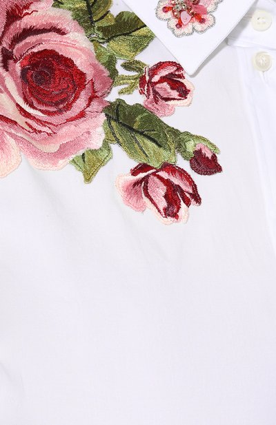 Хлопковая рубашка DOLCE & GABBANA, арт. F5I98Z/FUEAJ, фото 5