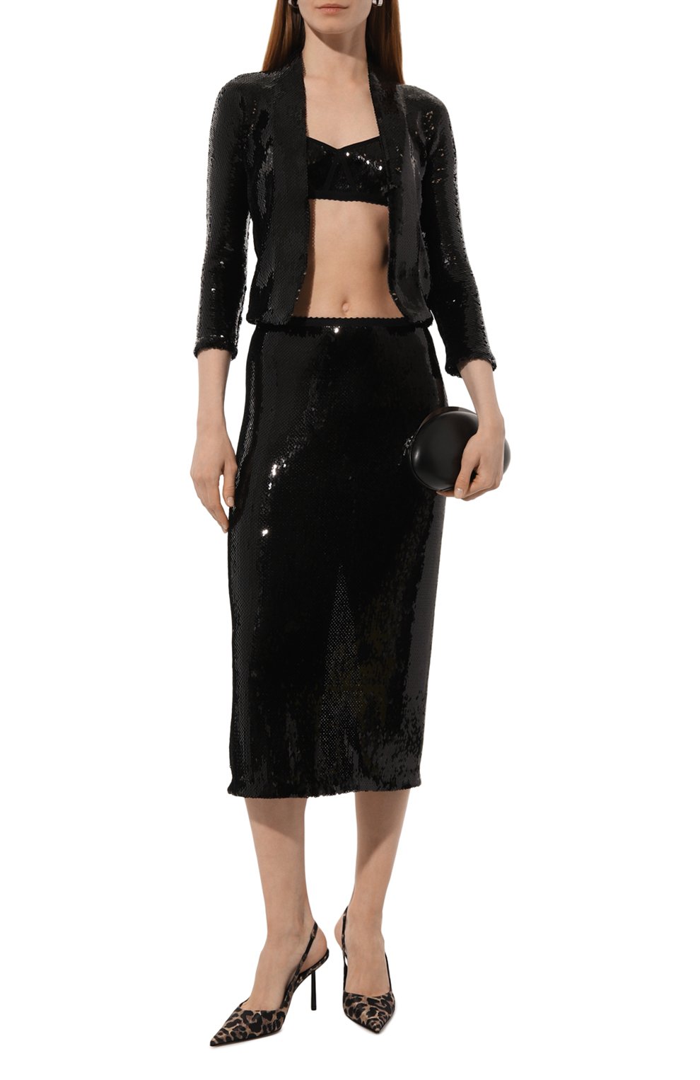 Юбка с отделкой пайетками N21, арт. C111/4728, фото 2