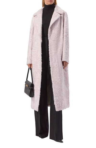 Женская шуба из свакары MVST, арт. M021/SWAKARA CLOUD