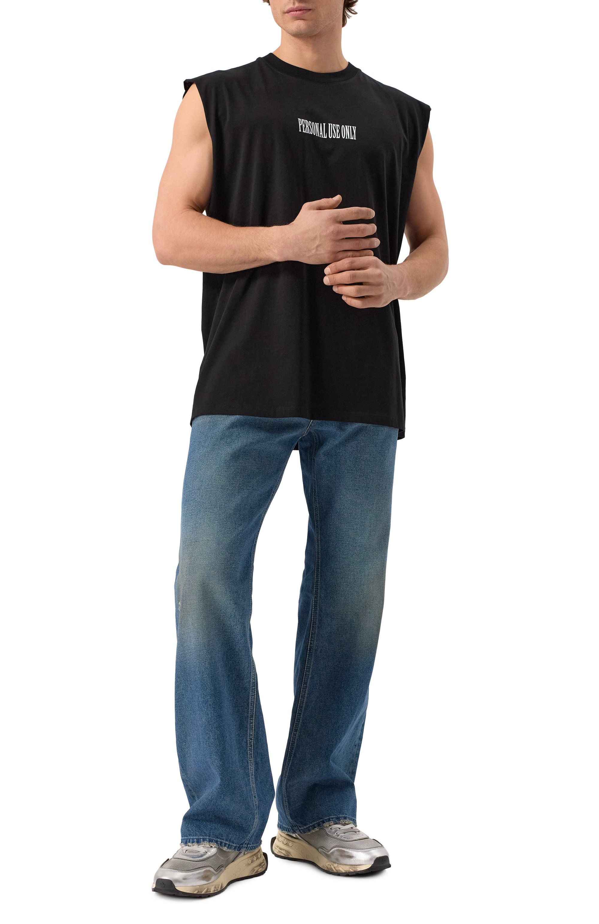 Джинсы 1980 d-eeper DIESEL синего цвета по цене 27200 руб., арт. A15795/09J79, фото 2 Джинсы 1980 d-eeper DIESEL, арт. A15795/09J79, фото 2