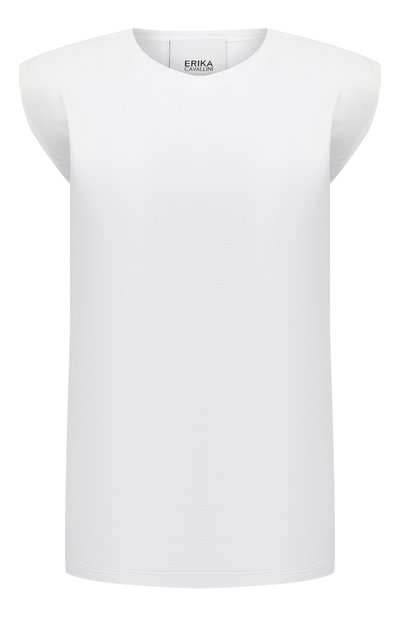 Хлопковая футболка ERIKA CAVALLINI, арт. S1/P/P1SK03, фото 1