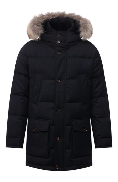 Мужская пуховик с меховой отделкой KIRED, арт. WANIEW7405008002