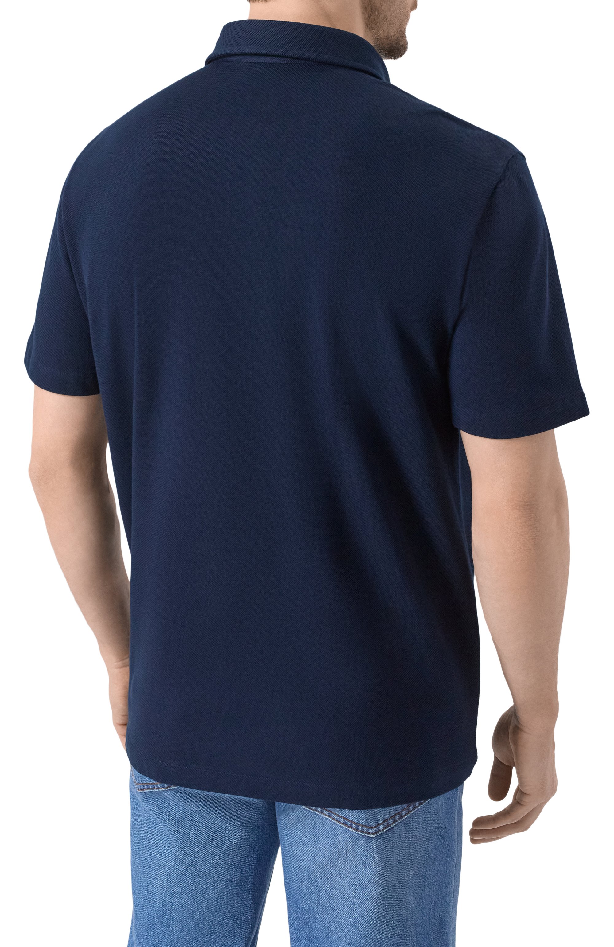 Хлопковое поло BRIONI, арт. UJPP0L/PA627, фото 4