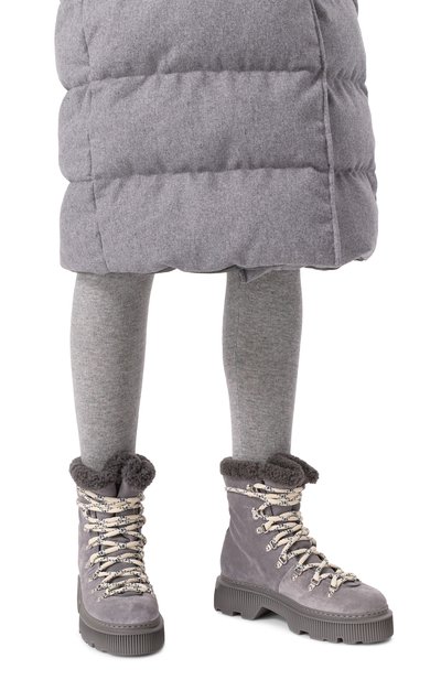 Замшевые ботинки SANTONI, арт. WTCG71823PLTAYHC, фото 2