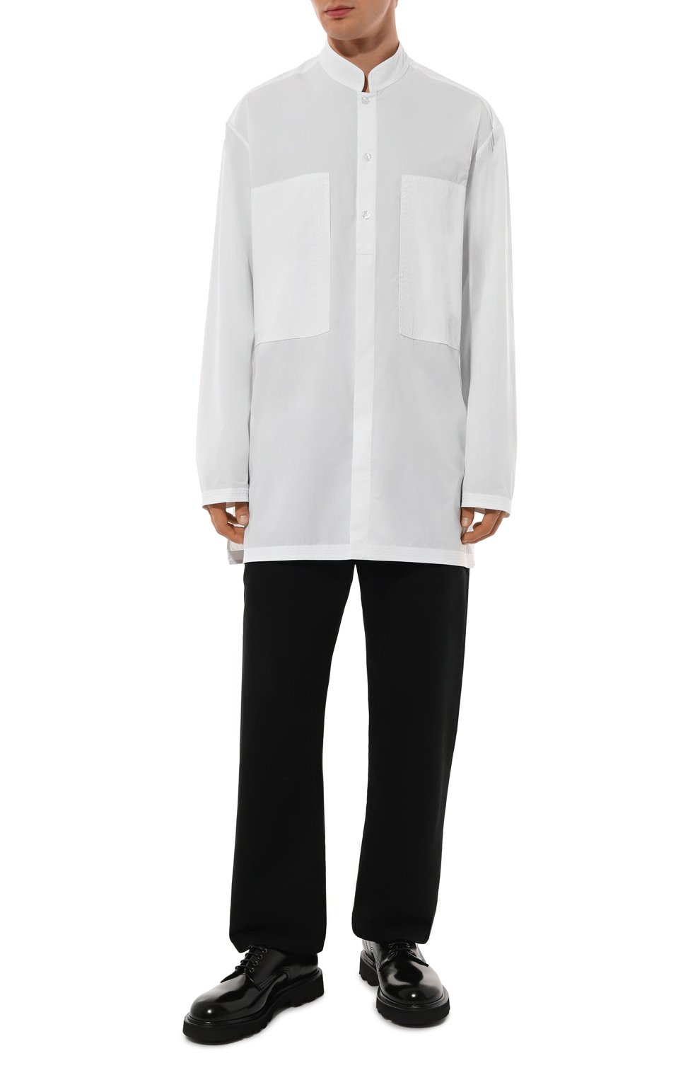 Кожаные дерби PREMIATA черного цвета по цене 58000 руб., арт. 32220/TRENDY, фото 2 Кожаные дерби PREMIATA, арт. 32220/TRENDY, фото 2