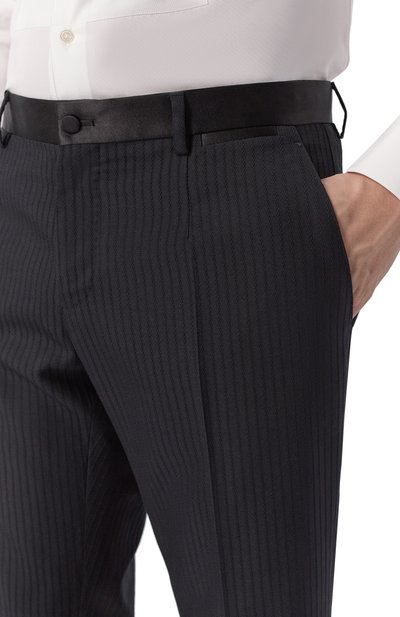 Брюки из шерсти и шелка DOLCE & GABBANA, арт. GYA5MT/FR225, фото 5