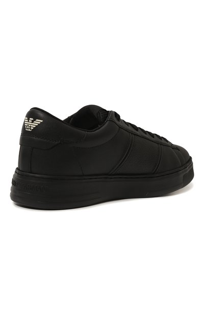 Кожаные кеды EMPORIO ARMANI, арт. X4X570/XN840, фото 5