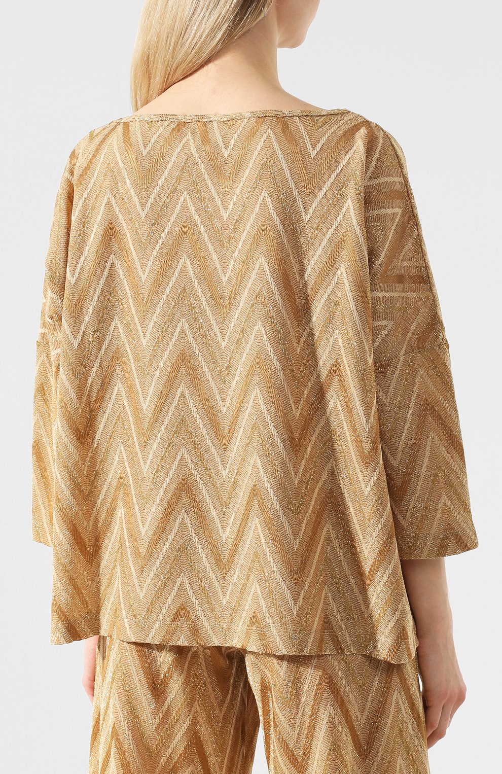 Топ из смеси хлопка и вискозы M MISSONI, арт. 2DJ00016/2J0005, фото 4