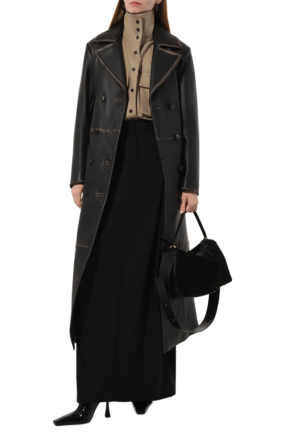Кожаный тренч ALINE, арт. AL020103, фото 2