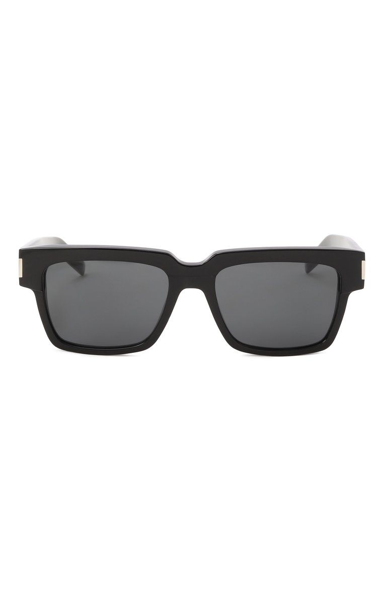 Женские солнцезащитные очки SAINT LAURENT черного цвета, арт. SL 732 VADIM 001 | Фото 3 (Нос: Не проставлено; Региональные ограничения белый список (Axapta Mercury): Не проставлено; Материал: Пластик; Тип очков: С/з; Очки форма: Прямоугольные; Оптика Гендер: оптика-женское)